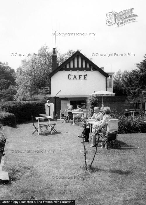 Photo of Ruswarp, Chain Bridge Cafe c.1960