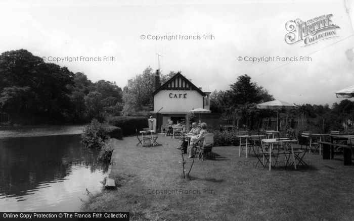 Photo of Ruswarp, Chain Bridge Tea Gardens c.1960
