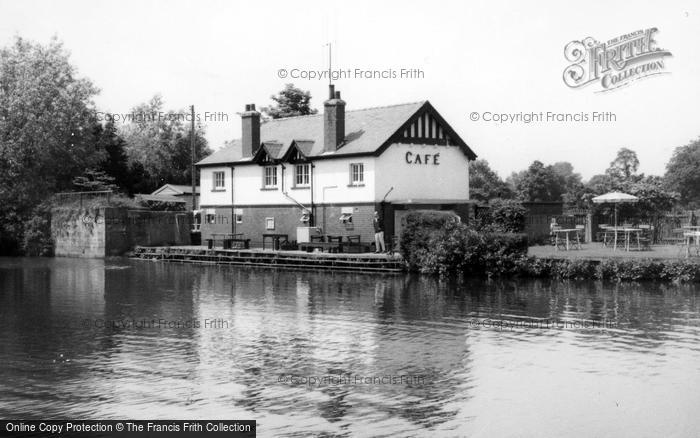 Photo of Ruswarp, Chain Bridge Tea Gardens c.1960