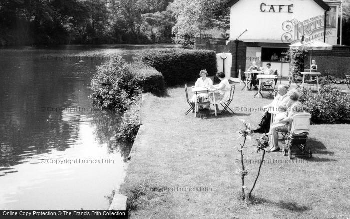 Photo of Ruswarp, Chain Bridge Tea Gardens c.1960