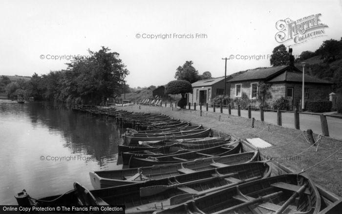 Photo of Ruswarp, The Boat Landing c.1960