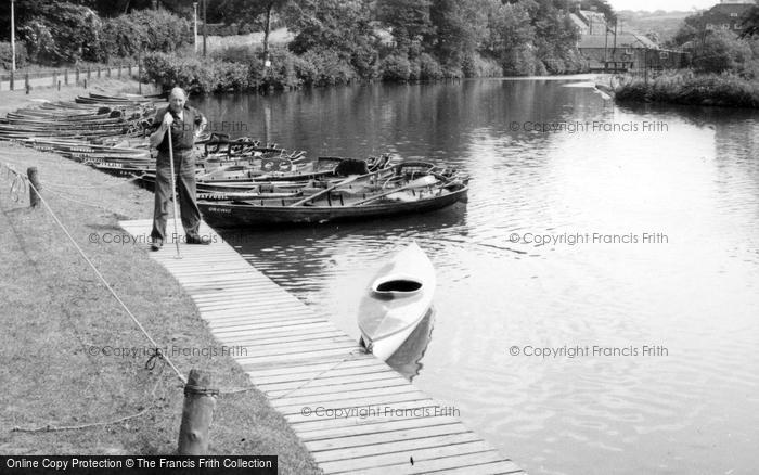Photo of Ruswarp, The Boat Landing c.1960