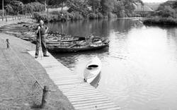 The Boat Landing c.1960, Ruswarp