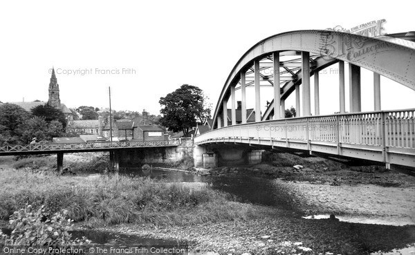 Photo of Ruswarp, The Bridge And Church c.1960