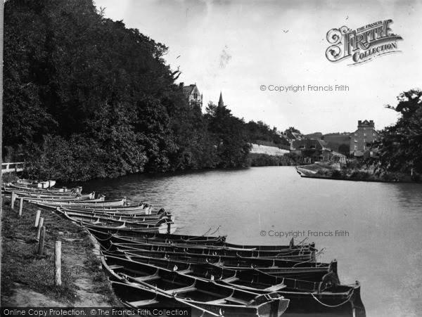 Photo of Ruswarp, The Dam c.1930