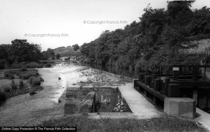 Photo of Ruswarp, The Weir And River c.1960