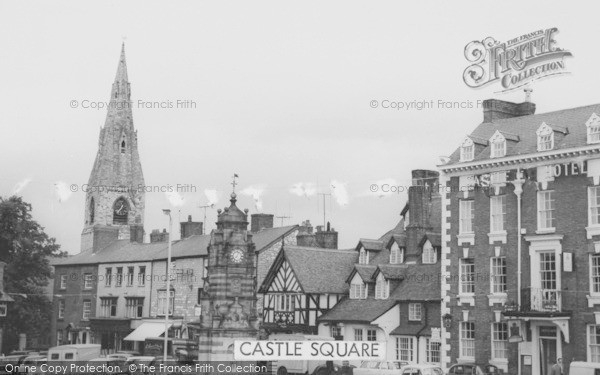 Photo of Ruthin, Castle Square c.1960