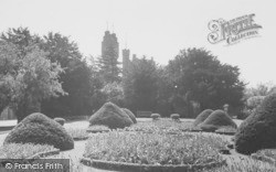 Castle, The Italian Gardens c.1936, Ruthin