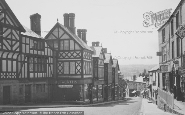 Photo of Ruthin, Clwyd Street 1939