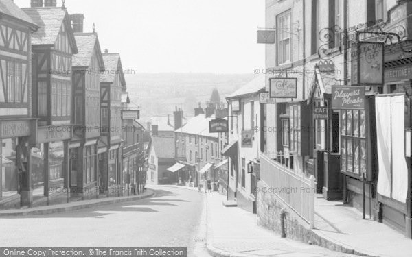 Photo of Ruthin, Clwyd Street 1939