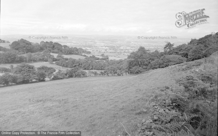 Photo of Ruthin, General View 1956