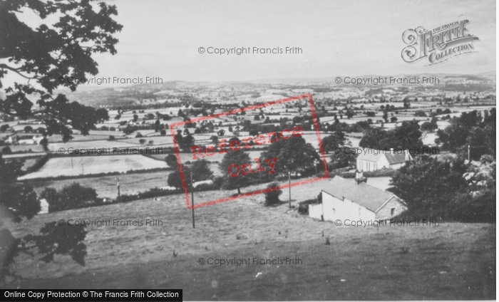 Photo of Ruthin, General View c.1955