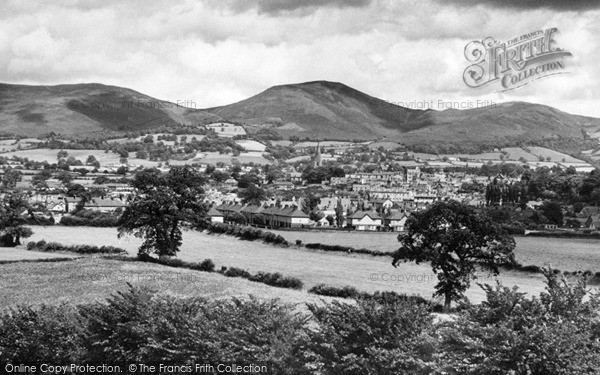 Photo of Ruthin, General View c.1960
