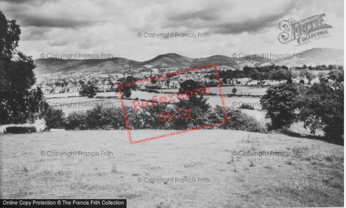 Photo of Ruthin, General View c.1960