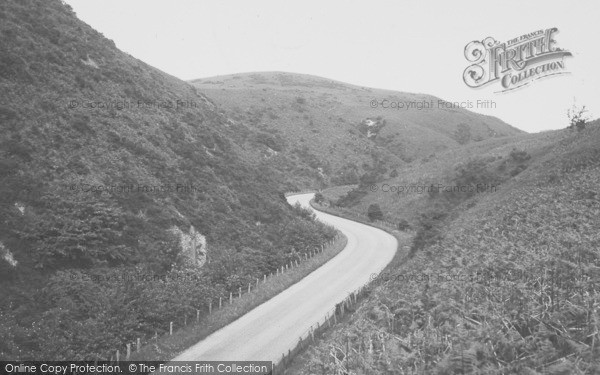 Photo of Ruthin, Nant Y Garth Pass c.1936