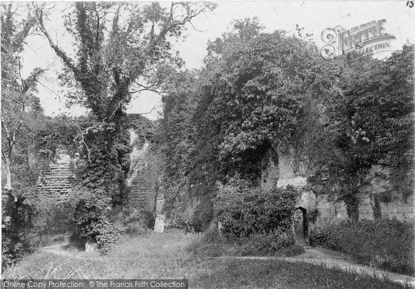 Photo of Ruthin, Ruins Of The Old Castle c.1900