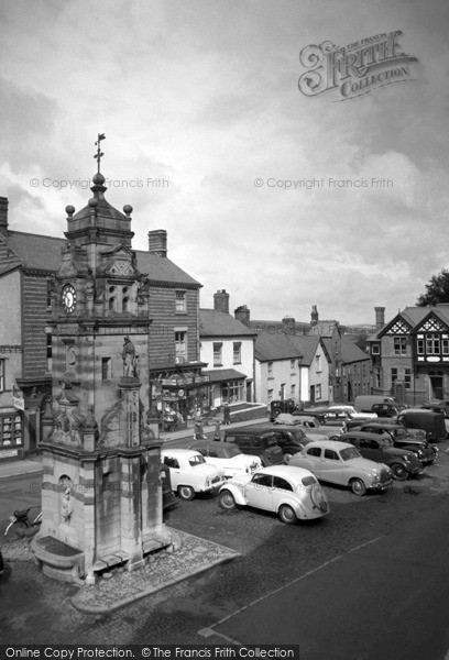 Photo of Ruthin, St Peter's Square 1956