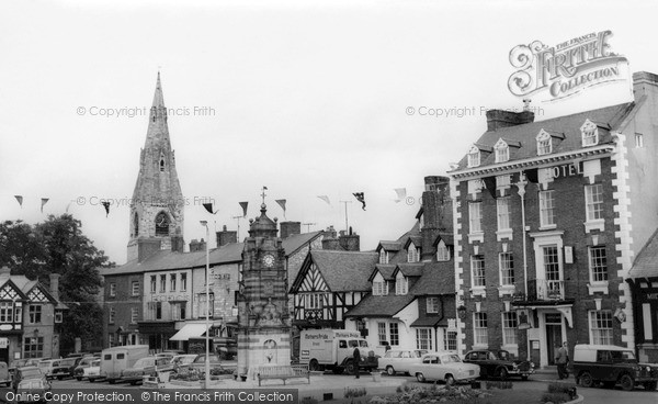 Photo of Ruthin, St Peter's Square c.1960