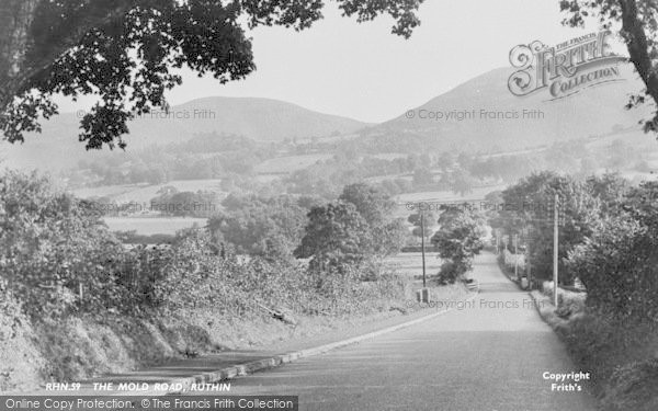 Photo of Ruthin, The Mold Road c.1950