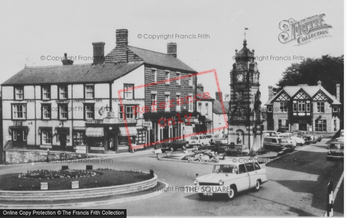 Photo of Ruthin, The Square c.1960