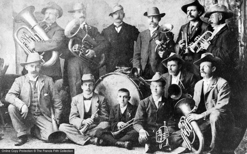 Ruthin, the Town Band c1914