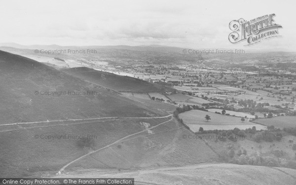 Photo of Ruthin, Vale Of Clwyd From Moel Famau c.1955