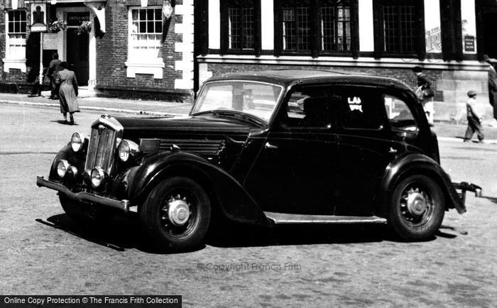 Photo of Ruthin, Vintage Car c.1955