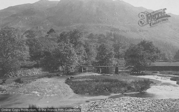 Photo of Rydal, Footbridge 1888