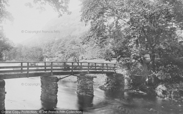 Photo of Rydal, Footbridge 1888