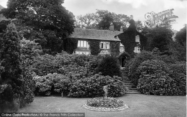 Photo of Rydal, Rydal Mount, William Wordsworth's House 1892