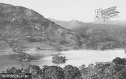 Rydal Water From Loughrigg 1886, Rydal
