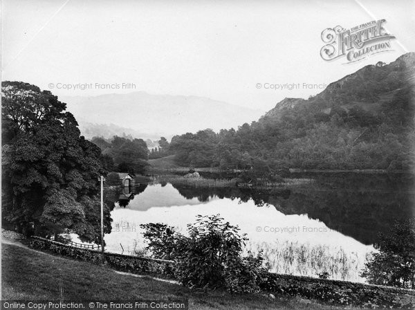 Photo of Rydal, Rydal Water, The Boathouse c.1876
