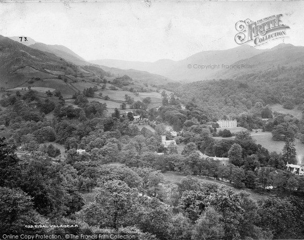 Photo of Rydal, Village c.1880