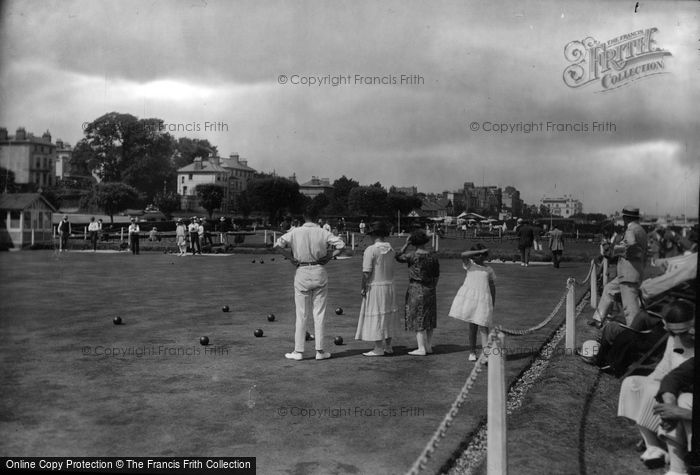 Photo of Ryde, Bowling Green 1923