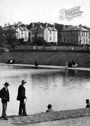 Boys By The Boating Lake c.1883, Ryde