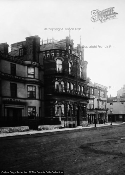 Photo of Ryde, Royal Esplanade Hotel 1892