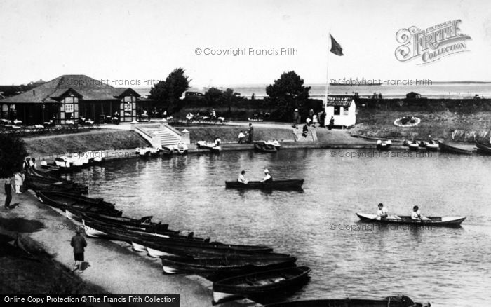 Photo of Ryde, The Boating Lake c.1935