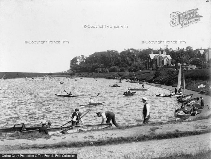 Photo of Ryde, The Canoe Lake c.1910