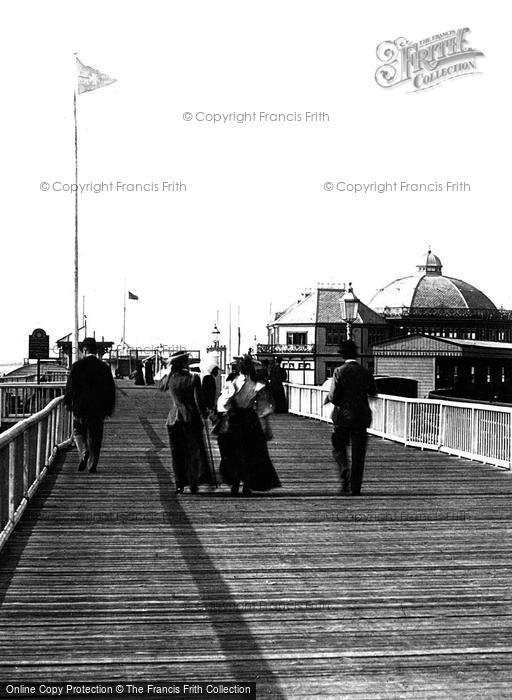 Photo of Ryde, Walking On The Pier 1895