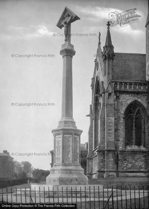 Photo of Ryde, War Memorial, All Saints Church 1923
