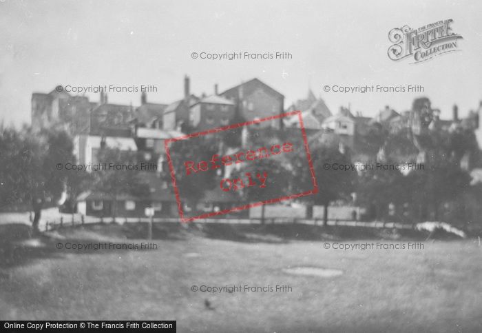Photo of Rye, East Cliff 1888