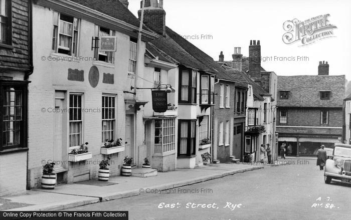 Photo of Rye, East Street c.1955