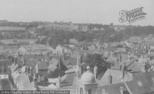 Photo of Rye, From Church 1901