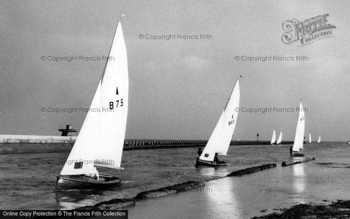 Photo of Rye Harbour, Sailing Boats c.1965