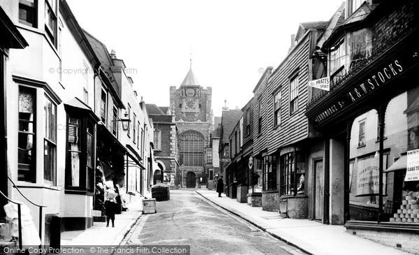 Photo of Rye, Lion Street 1903