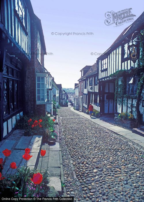 Photo of Rye, Mermaid Street And Inn c.2000