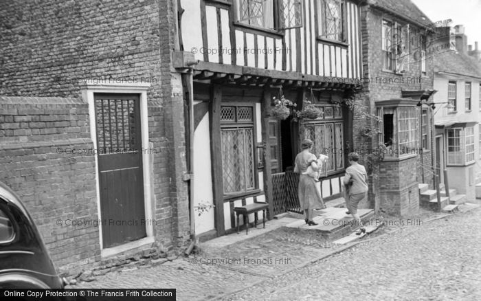 Photo of Rye, Mermaid Street c.1950