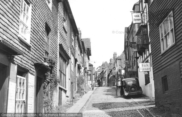 Photo of Rye, Mermaid Street c.1955