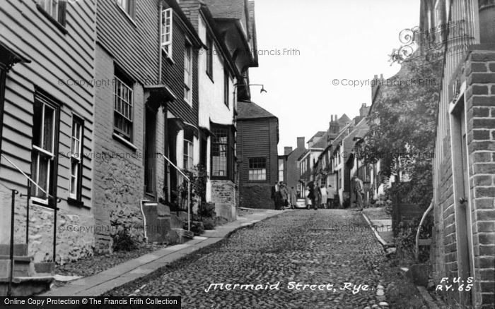 Photo of Rye, Mermaid Street c.1955
