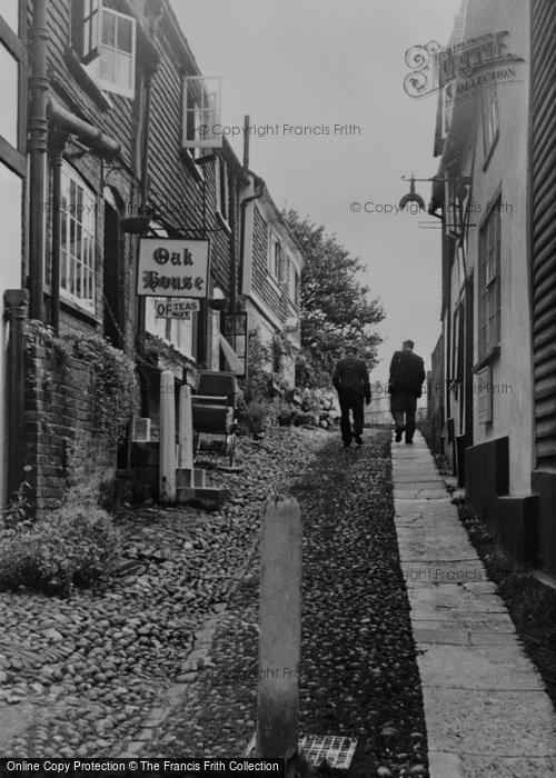 Photo of Rye, Old Trader Passage c.1955